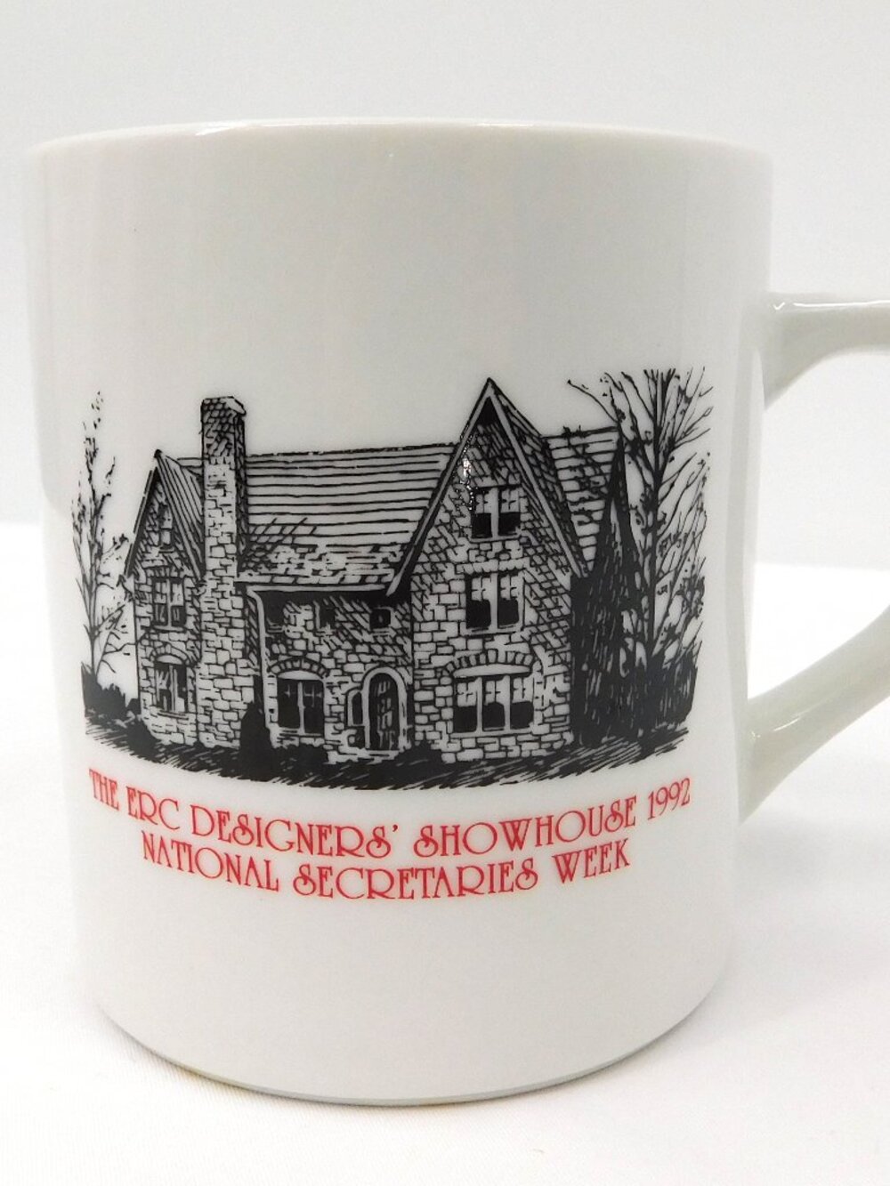 Westwood Manor National Secretaries Week Novelty Vintage White Ceramic Mug
